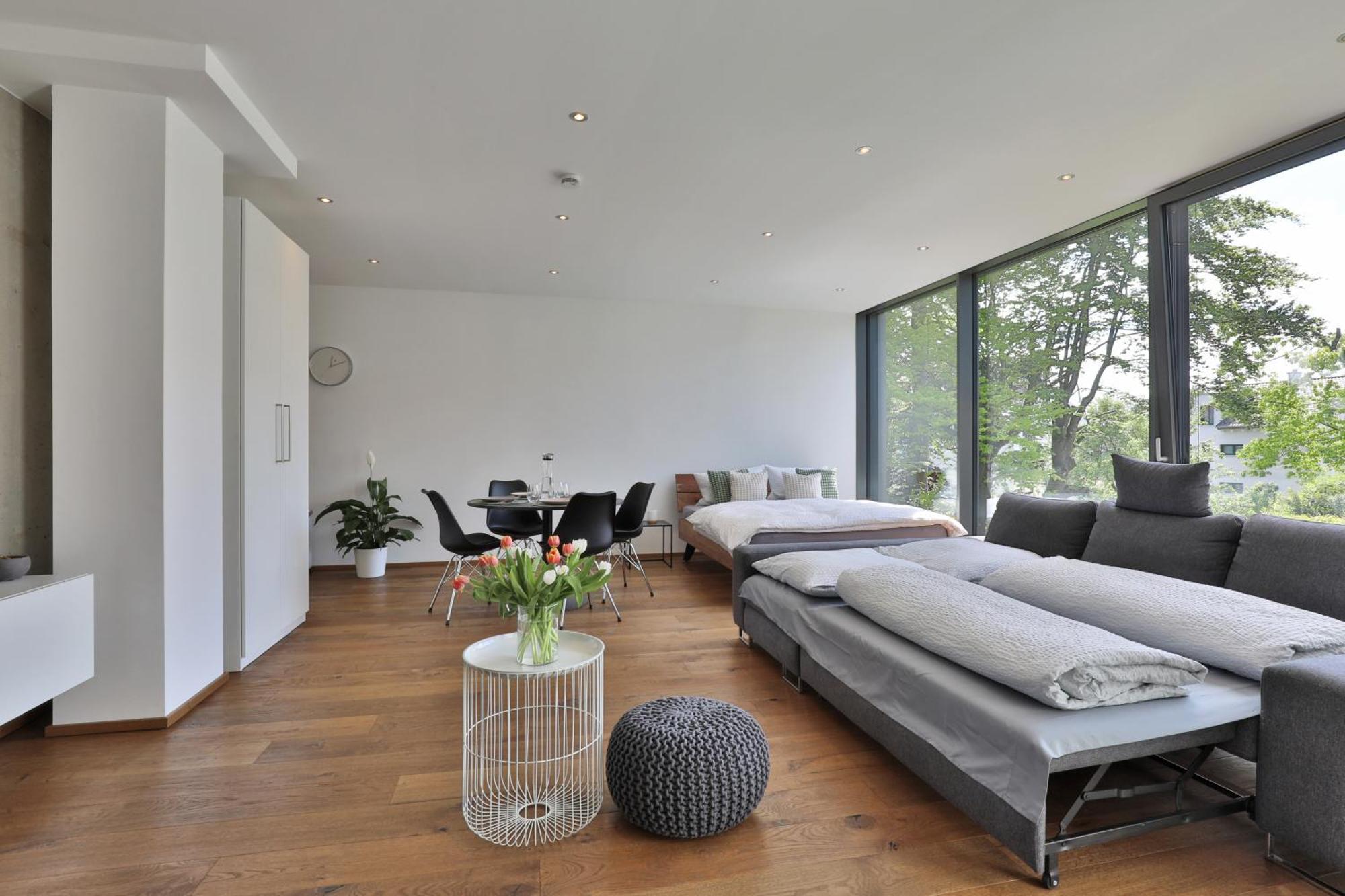 Moderne Studio-Wohnung Gersthofen Exterior foto