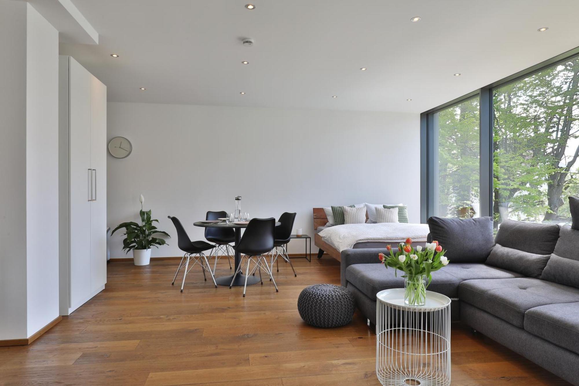 Moderne Studio-Wohnung Gersthofen Exterior foto